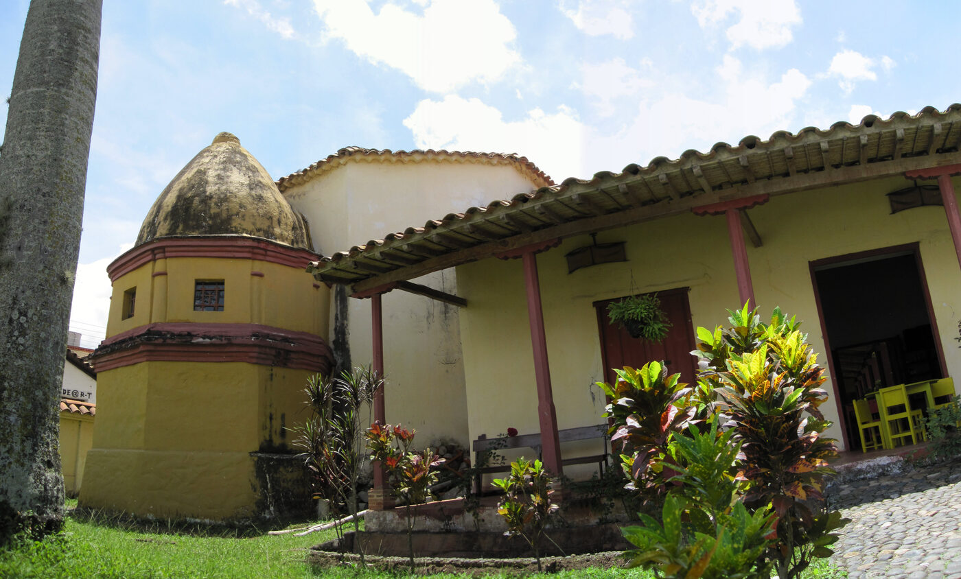 Jardín del Complejo Histórico de la Gran Convención en Ocaña